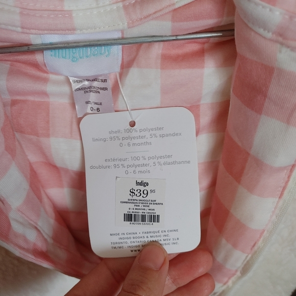 NWT - Indigo Baby Snuggle Suit 0-6MTHS - Picture 7 of 7